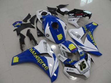 Blue Hannspree 08-11 Honda CBR1000RR Motorcycle Fairings