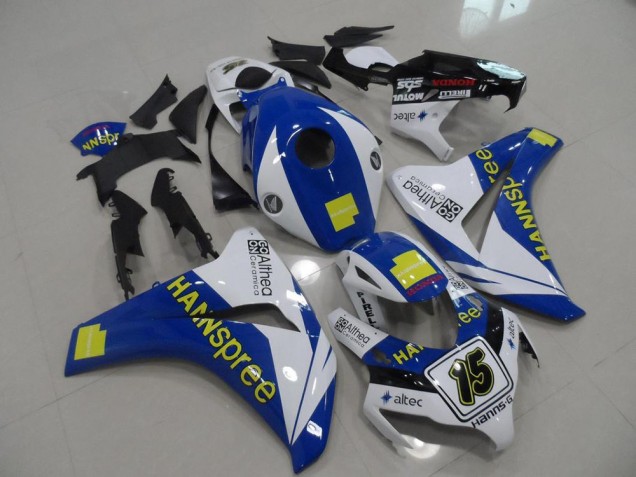 Blue Hannspree 08-11 Honda CBR1000RR Motorcycle Fairings