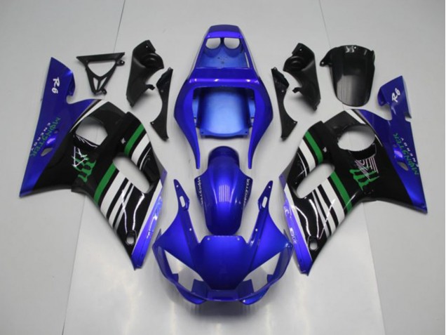Blue Monster 98-02 Yamaha YZF R6 Motorcycle Fairings