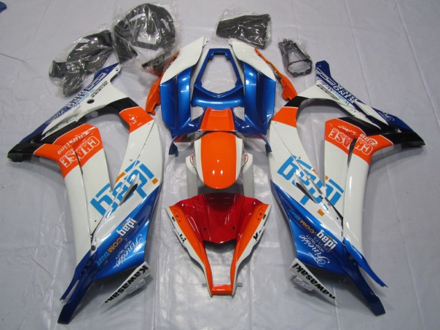 Blue Orange 11-15 Kawasaki ZX10R Motorcycle Fairings
