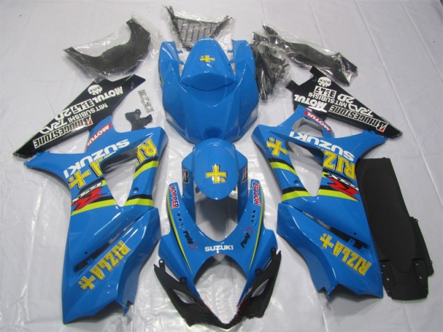 Blue Rizla 07-08 Suzuki GSXR 1000 Motorcycle Fairings Blue Rizla 07-08 Suzuki GSXR 1000 Motorcycle Fairings