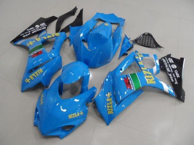 Blue Rizla Race 07-08 Suzuki GSXR 1000 Motorcycle Fairings