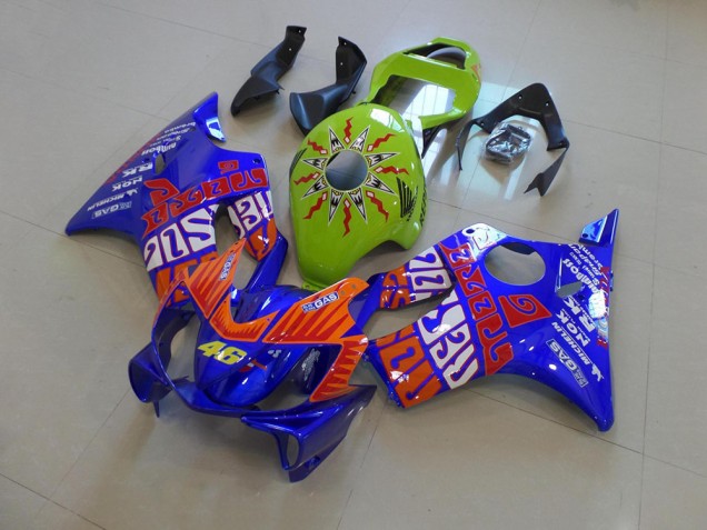 Blue Rossi 01-03 Honda CBR600 F4i Motorcycle Fairings Blue Rossi 01-03 Honda CBR600 F4i Motorcycle Fairings