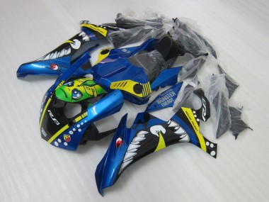 Blue Rossi 15-19 Yamaha YZF R1 Motorcycle Fairings