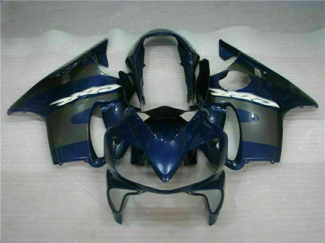 Blue Silver 04-07 Honda CBR600 F4i Motorcycle Fairings Blue Silver 04-07 Honda CBR600 F4i Motorcycle Fairings