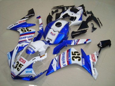 Blue Stickers 07-08 Yamaha YZF R1 Motorcycle Fairings