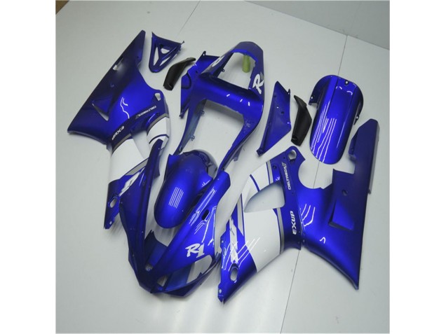 Blue White 00-01 Yamaha YZF R1 Motorcycle Fairings Blue White 00-01 Yamaha YZF R1 Motorcycle Fairings