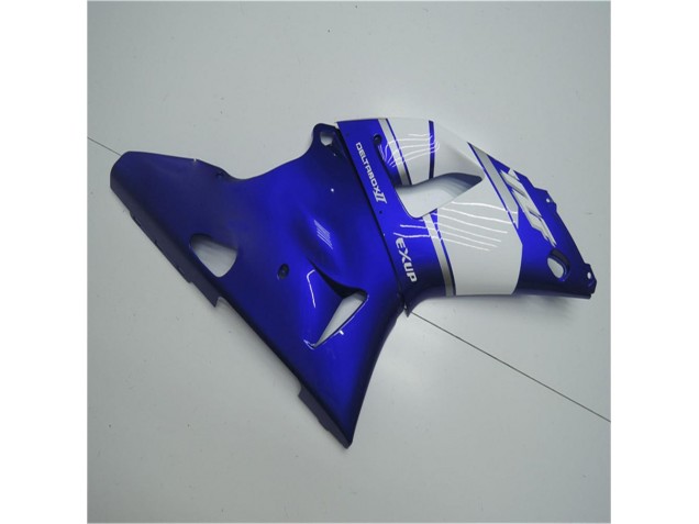 Blue White 00-01 Yamaha YZF R1 Motorcycle Fairings Blue White 00-01 Yamaha YZF R1 Motorcycle Fairings