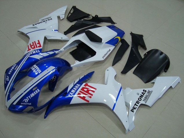 Blue White 02-03 Yamaha YZF R1 Motorcycle Fairings Blue White 02-03 Yamaha YZF R1 Motorcycle Fairings