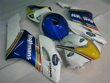 Blue White 04-05 Honda CBR1000RR Motorcycle Bodywork