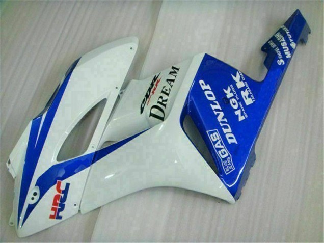 Blue White 04-05 Honda CBR1000RR Motorcycle Fairing