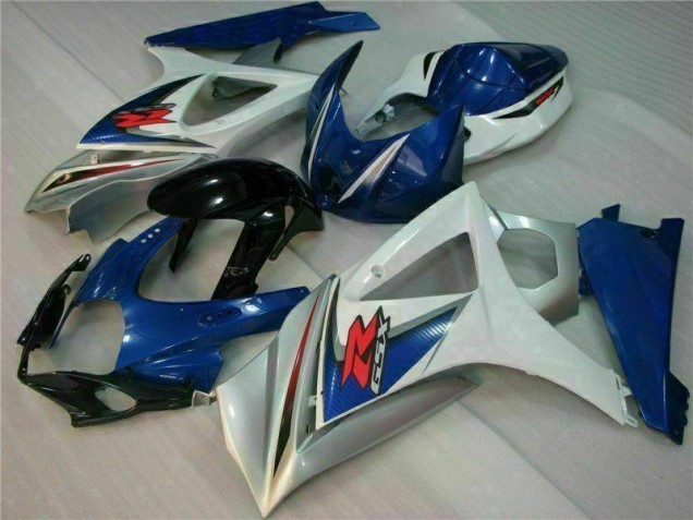 Blue White 07-08 Suzuki GSXR 1000 Full Motorcycle Fairing Kits Blue White 07-08 Suzuki GSXR 1000 Full Motorcycle Fairing Kits