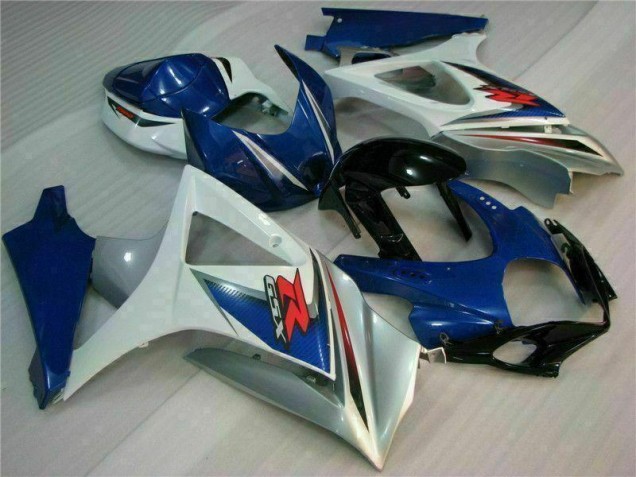 Blue White 07-08 Suzuki GSXR 1000 Full Motorcycle Fairing Kits Blue White 07-08 Suzuki GSXR 1000 Full Motorcycle Fairing Kits
