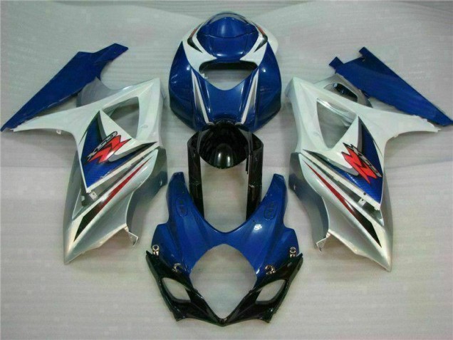 Blue White 07-08 Suzuki GSXR 1000 Full Motorcycle Fairing Kits Blue White 07-08 Suzuki GSXR 1000 Full Motorcycle Fairing Kits
