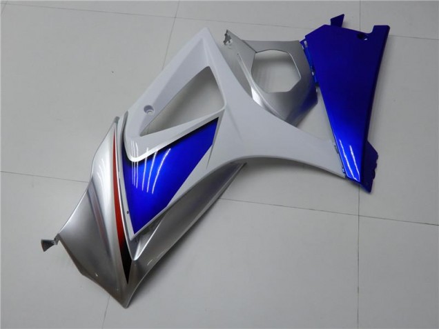 Blue White 07-08 Suzuki GSXR 1000 Motorcycle Fairing Kits & Plastic Blue White 07-08 Suzuki GSXR 1000 Motorcycle Fairing Kits & Plastic
