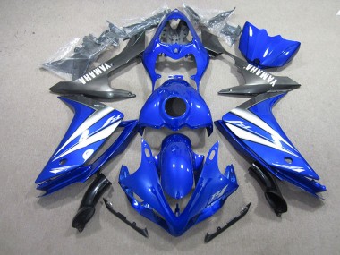 Blue White 07-08 Yamaha YZF R1 Motorcycle Fairing