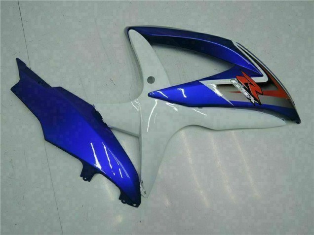 Blue White 08-10 Suzuki GSXR 600/750 Full Motorcycle Fairing Kits Blue White 08-10 Suzuki GSXR 600/750 Full Motorcycle Fairing Kits