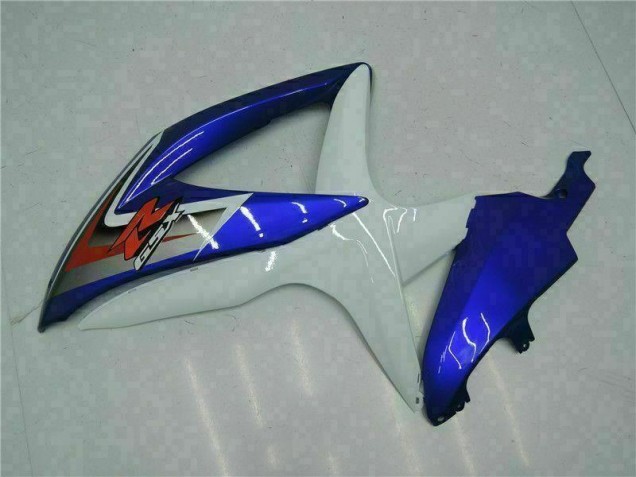 Blue White 08-10 Suzuki GSXR 600/750 Full Motorcycle Fairing Kits Blue White 08-10 Suzuki GSXR 600/750 Full Motorcycle Fairing Kits