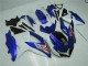 Blue White 08-10 Suzuki GSXR 600/750 Motorcycle Fairing Kits Blue White 08-10 Suzuki GSXR 600/750 Motorcycle Fairing Kits