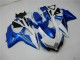 Blue White 08-10 Suzuki GSXR 600/750 Motorcycle Fairing Kits & Plastic Blue White 08-10 Suzuki GSXR 600/750 Motorcycle Fairing Kits & Plastic