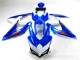 Blue White 08-10 Suzuki GSXR 600/750 Motorcycle Fairing
