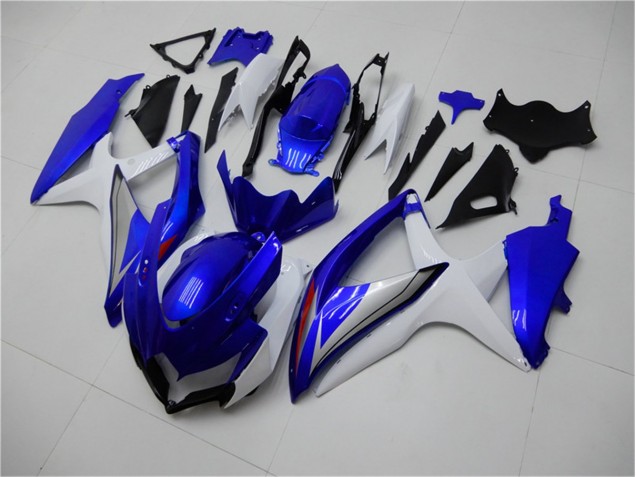 Blue White 08-10 Suzuki GSXR 600/750 Motorcycle Fairings Blue White 08-10 Suzuki GSXR 600/750 Motorcycle Fairings