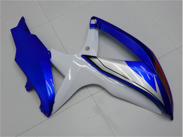 Blue White 08-10 Suzuki GSXR 600/750 Motorcycle Fairings Blue White 08-10 Suzuki GSXR 600/750 Motorcycle Fairings