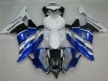 Blue White 08-16 Yamaha YZF R6 Motorcycle Fairings