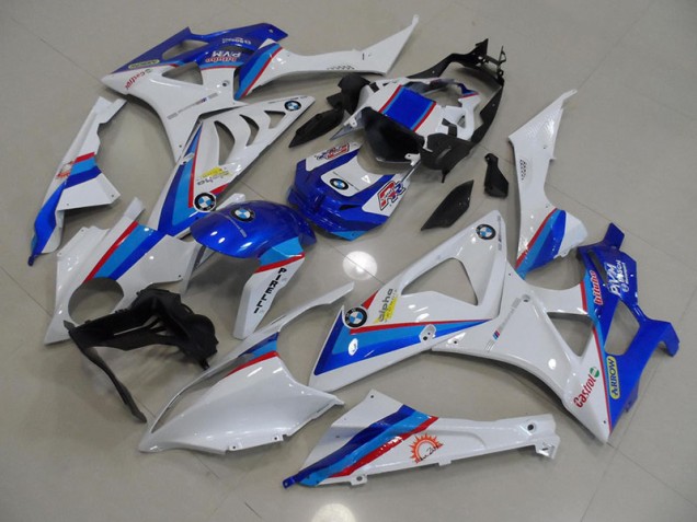 Blue White 09-14 BMW S1000RR Motorcycle Fairings Blue White 09-14 BMW S1000RR Motorcycle Fairings