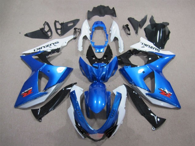 Blue White 09-16 Suzuki GSXR 1000 Aftermarket Motorcycle Fairings Blue White 09-16 Suzuki GSXR 1000 Aftermarket Motorcycle Fairings