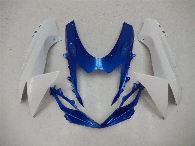 Blue White 11-21 Suzuki GSXR 600/750 Motorcycle Bodywork Blue White 11-21 Suzuki GSXR 600/750 Motorcycle Bodywork