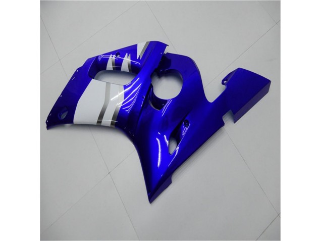 Blue White 98-02 Yamaha YZF R6 Motorcycle Fairings