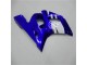 Blue White 98-02 Yamaha YZF R6 Motorcycle Fairings