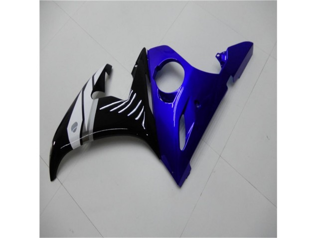 Blue White Black 03-05 Yamaha YZF R6 Motorcycle Fairings Blue White Black 03-05 Yamaha YZF R6 Motorcycle Fairings