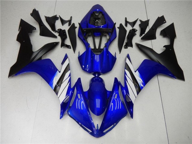 Blue White Black 04-06 Yamaha YZF R1 Motorcycle Fairings Blue White Black 04-06 Yamaha YZF R1 Motorcycle Fairings