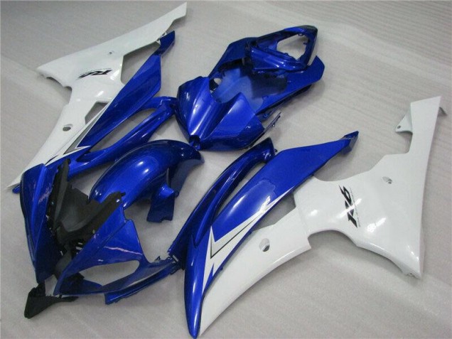 Blue White Black 08-16 Yamaha YZF R6 Motorcycle Fairings