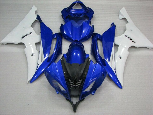 Blue White Black 08-16 Yamaha YZF R6 Motorcycle Fairings