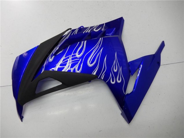 Blue White Black 13-16 Kawasaki EX300 Motorcycle Fairings Blue White Black 13-16 Kawasaki EX300 Motorcycle Fairings