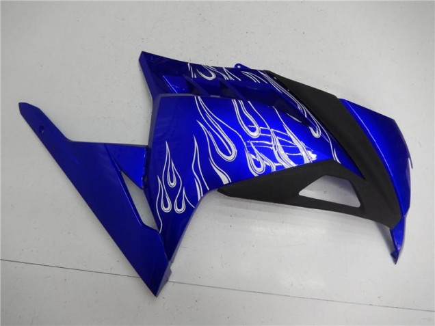 Blue White Black 13-16 Kawasaki EX300 Motorcycle Fairings Blue White Black 13-16 Kawasaki EX300 Motorcycle Fairings