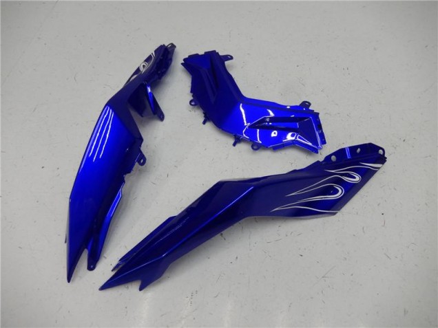 Blue White Black 13-16 Kawasaki EX300 Motorcycle Fairings Blue White Black 13-16 Kawasaki EX300 Motorcycle Fairings