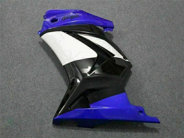 Blue White Black Ninja 08-12 Kawasaki EX250 Motorcycle Fairings Blue White Black Ninja 08-12 Kawasaki EX250 Motorcycle Fairings