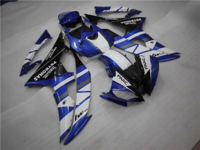 Blue White FAAC 08-16 Yamaha YZF R6 Motorcycle Fairings Blue White FAAC 08-16 Yamaha YZF R6 Motorcycle Fairings