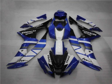 Blue White FAAC 08-16 Yamaha YZF R6 Motorcycle Fairings