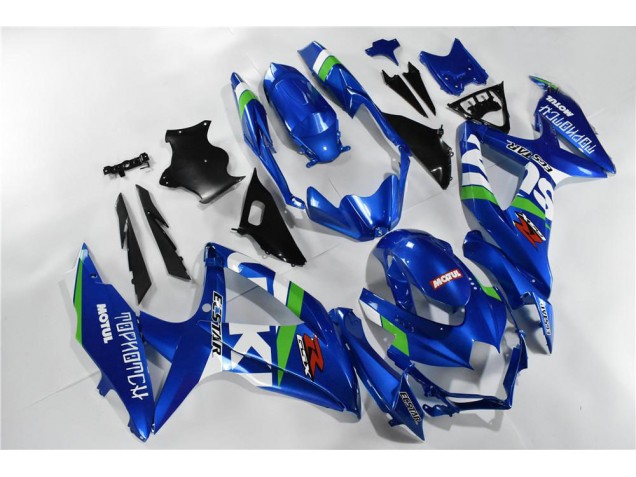 Blue White Green 08-10 Suzuki GSXR 600/750 Motorcycle Fairings Blue White Green 08-10 Suzuki GSXR 600/750 Motorcycle Fairings