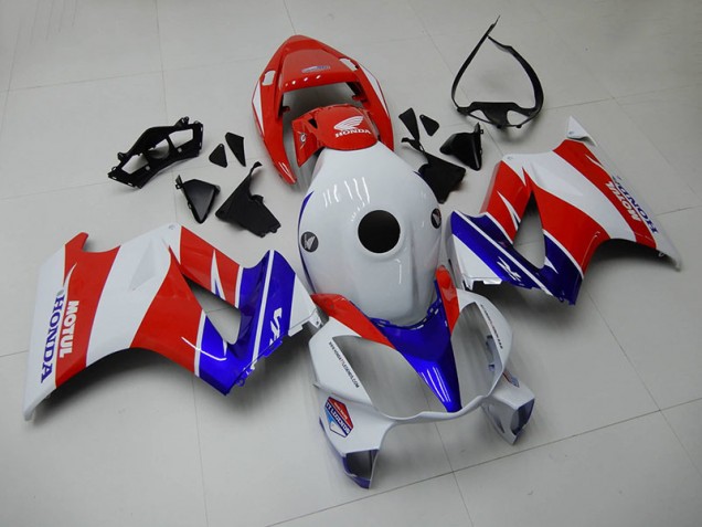 Blue White Red 02-13 Honda VFR800 Motorcycle Fairings Blue White Red 02-13 Honda VFR800 Motorcycle Fairings