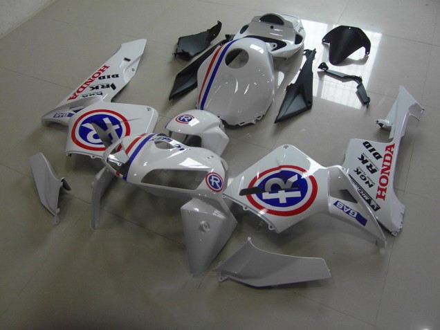 Blue White Red 05-06 Honda CBR600RR Motorcycle Fairings Blue White Red 05-06 Honda CBR600RR Motorcycle Fairings