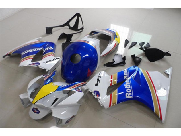 Blue White Rothmans 02-13 Honda VFR800 Motorcycle Fairings Blue White Rothmans 02-13 Honda VFR800 Motorcycle Fairings