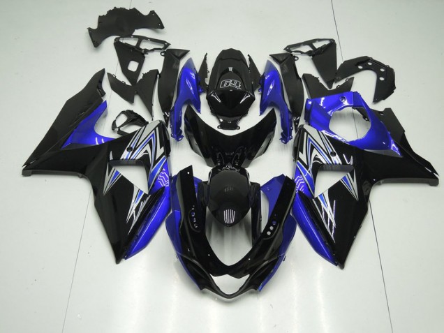 Blue and Black 09-16 Suzuki GSXR 1000 Motorcycle Fairings Blue and Black 09-16 Suzuki GSXR 1000 Motorcycle Fairings