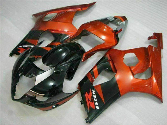 Brown Black 03-04 Suzuki GSXR 1000 Motorcycle Fairings Brown Black 03-04 Suzuki GSXR 1000 Motorcycle Fairings