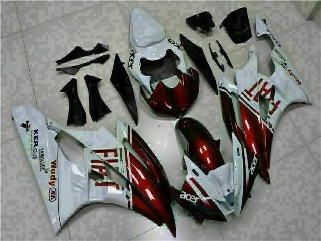 Brown White 06-07 Yamaha YZF R6 Motorcycle Fairings Brown White 06-07 Yamaha YZF R6 Motorcycle Fairings
